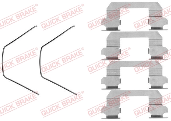 Accessory Kit, disc brake pad